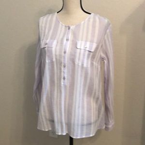 LOFT size Small long sleeve blouse